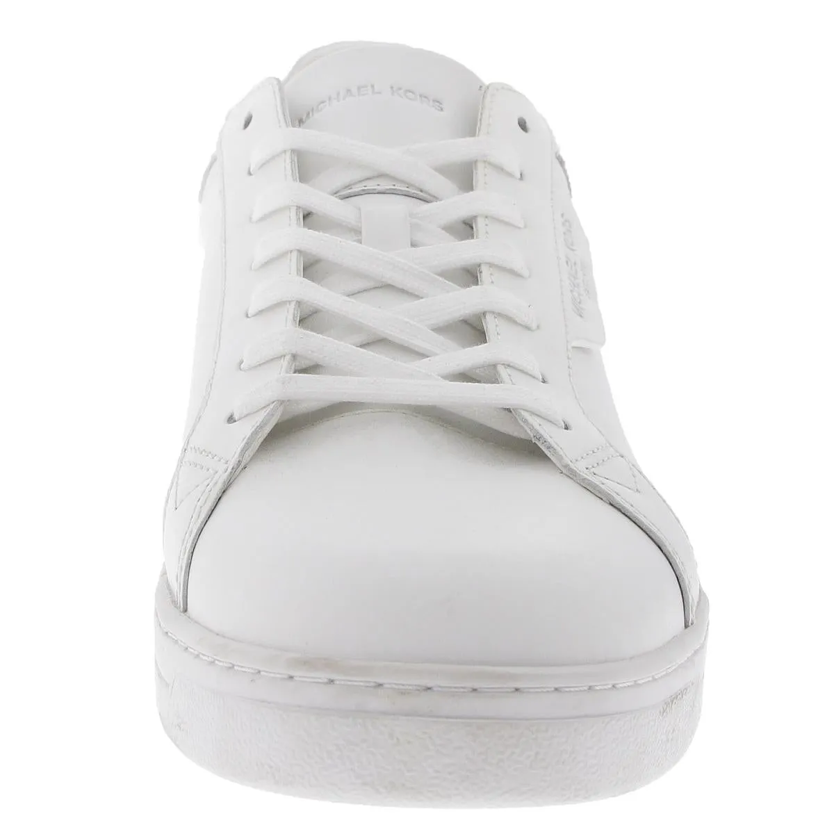 MICHAEL Michael Kors Mens Lace-Up Faux Leather Casual And Fashion Sneakers