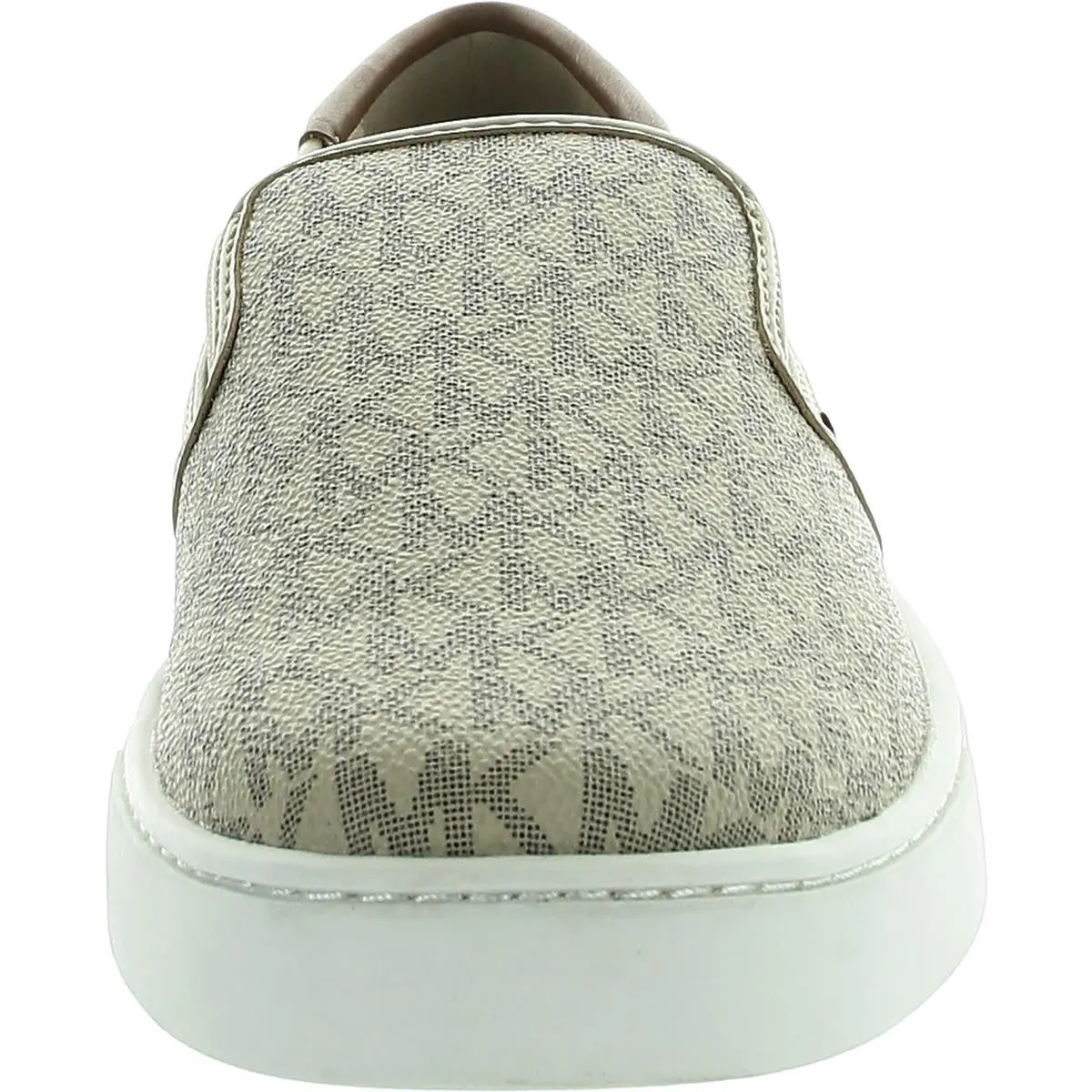 MICHAEL Michael Kors Mens Nate Monogram Faux Leather Loafers