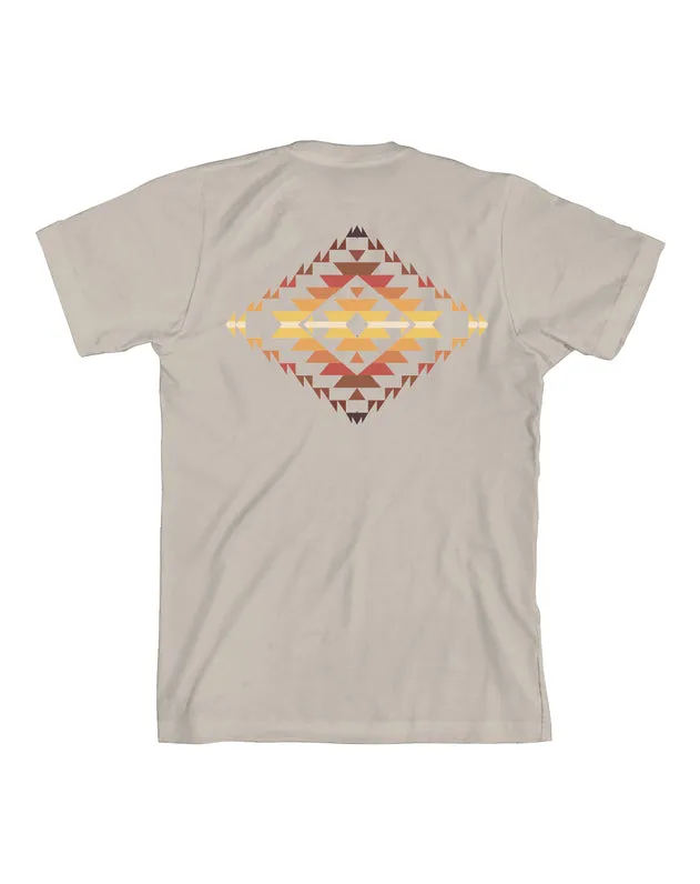 Mission Trails Graphic Tee - Sand/Orange