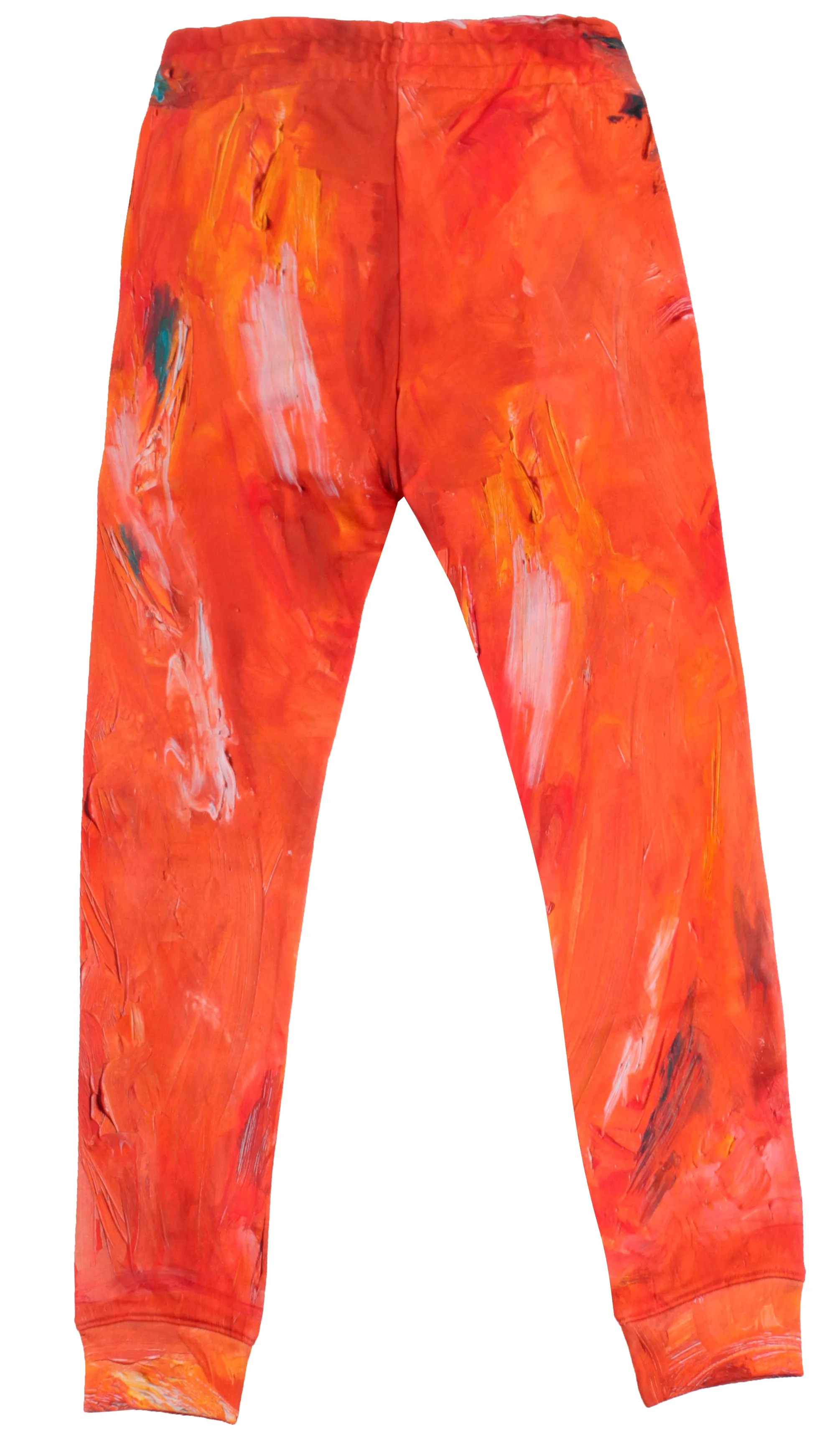 Moschino Painted Jogger - Orange