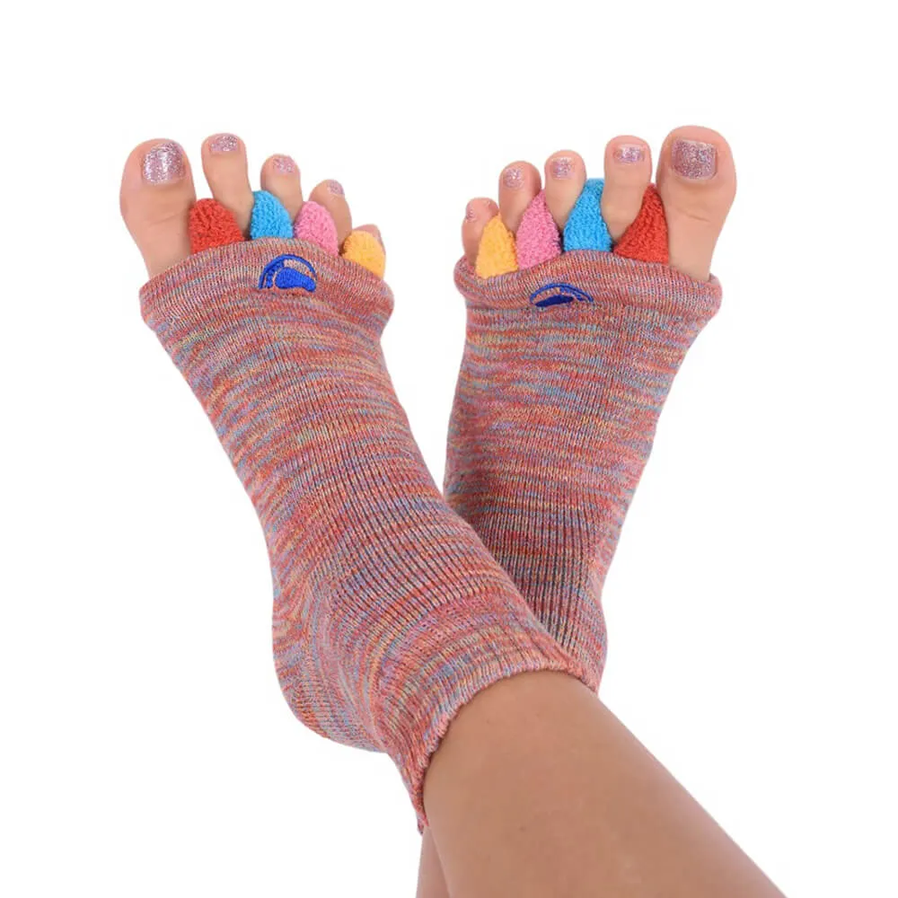 Multi Color Foot Alignment Socks