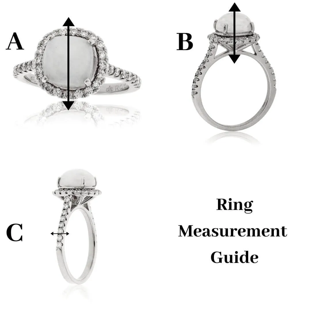 Multiple Color Dinosaur Bone Inlay Ring