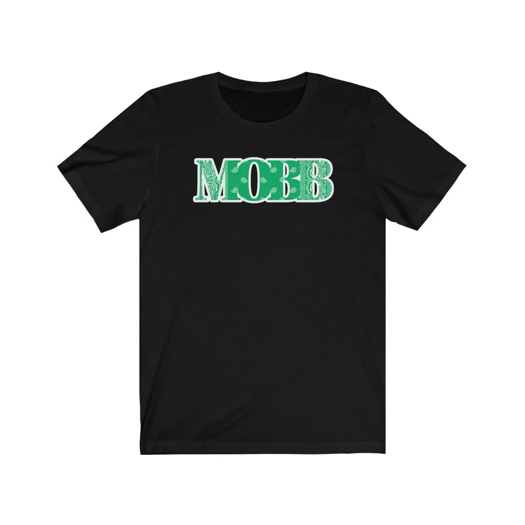 Neon Green MOBB Bandana T-Shirt