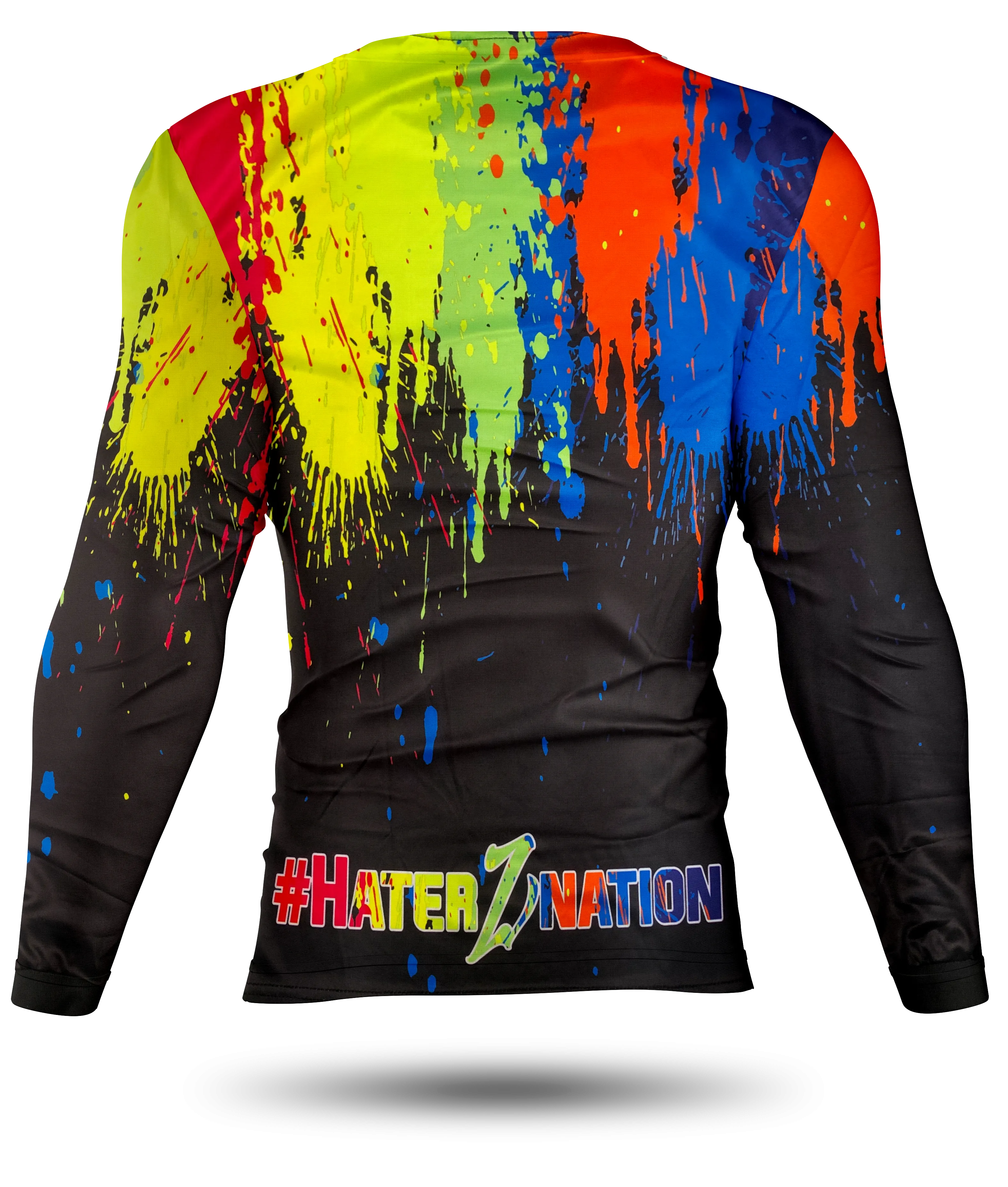 NEON Paint Splatter Long Sleeve Jersey