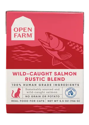 Open Farm Cat Rustic Blend Wild-Caught Salmon