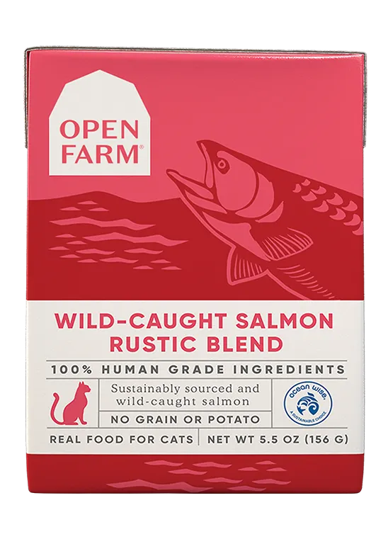 Open Farm Cat Rustic Blend Wild-Caught Salmon