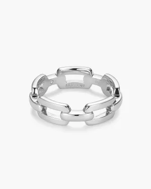 Paperclip Ring - Silver