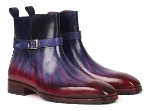 Paul Parkman Men's Multicolor Jodhpur Boots