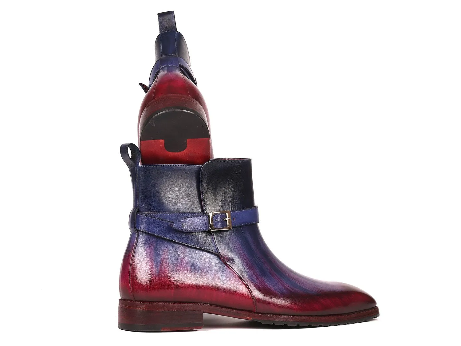 Paul Parkman Men's Multicolor Jodhpur Boots