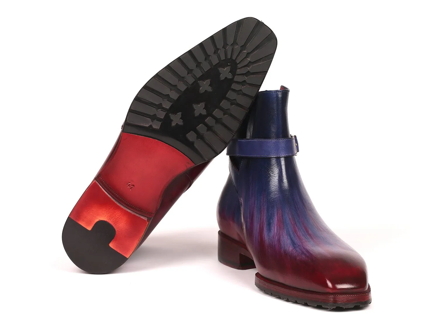 Paul Parkman Men's Multicolor Jodhpur Boots