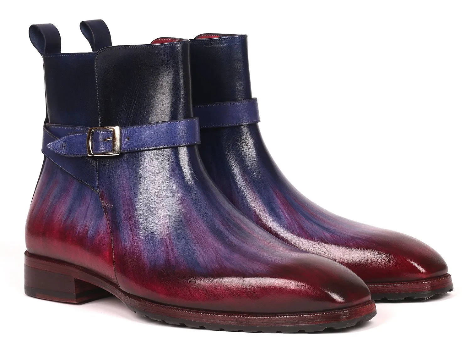 Paul Parkman Men's Multicolor Jodhpur Boots