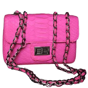Pink Flap Bag - SMALL