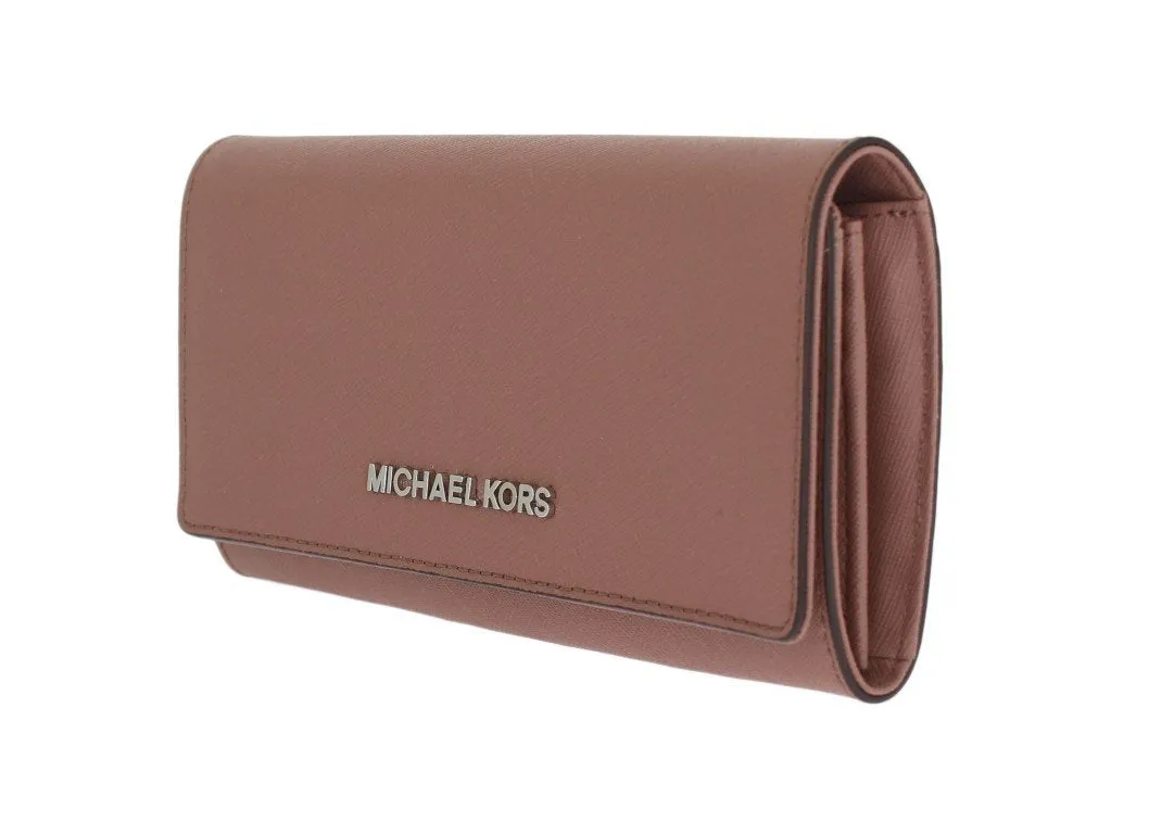Pink JET SET TRAVEL Carryall Wallet