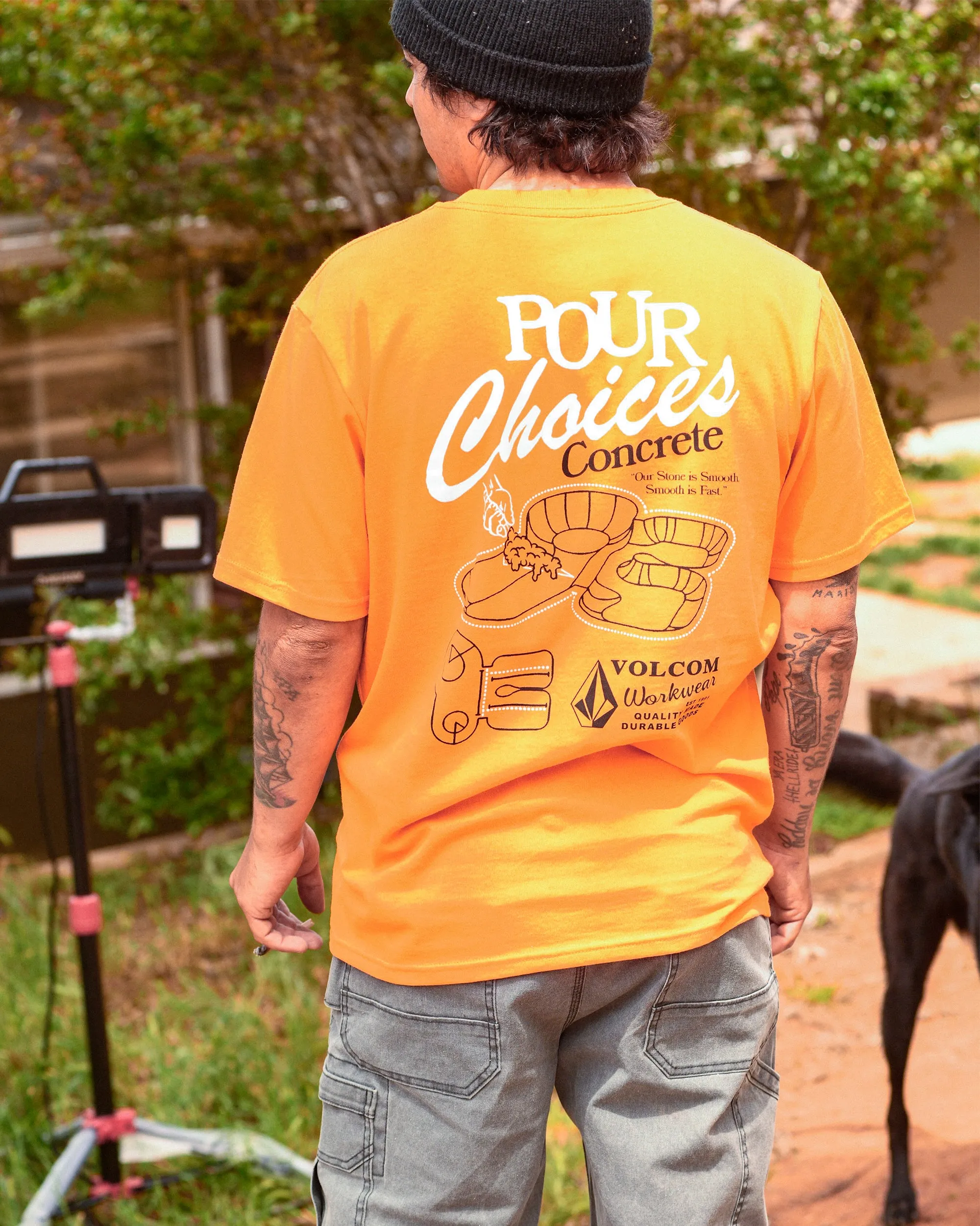 Pour Choices T-shirt - NEON ORANGE