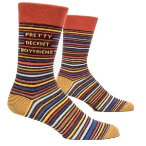Pretty Decent Boyfriend Men’s Socks