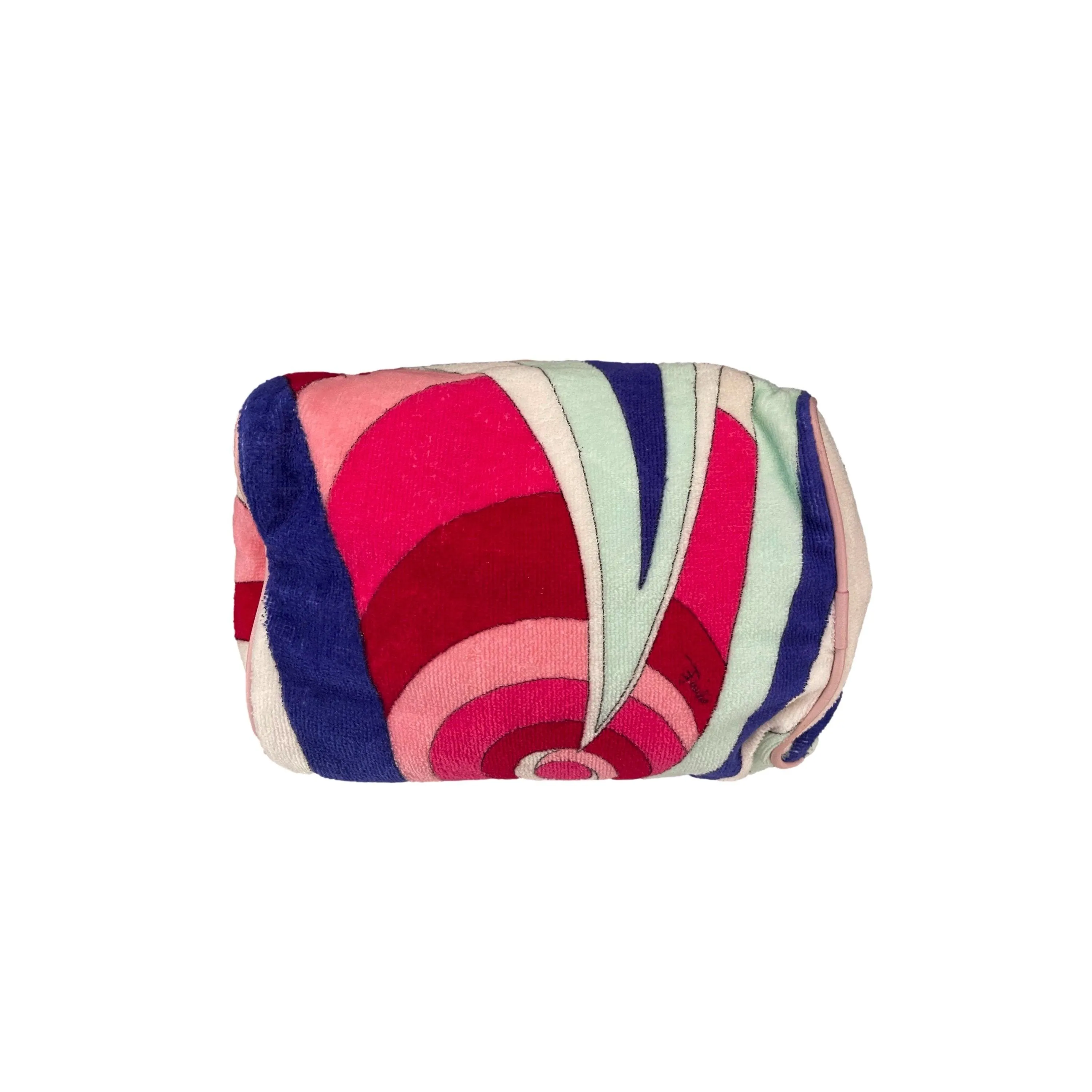 Pucci Multicolor Terrycloth Mini Bag