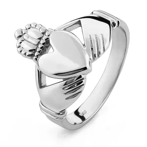 Retired MENS Silver Claddagh Ring MS-CLAD26