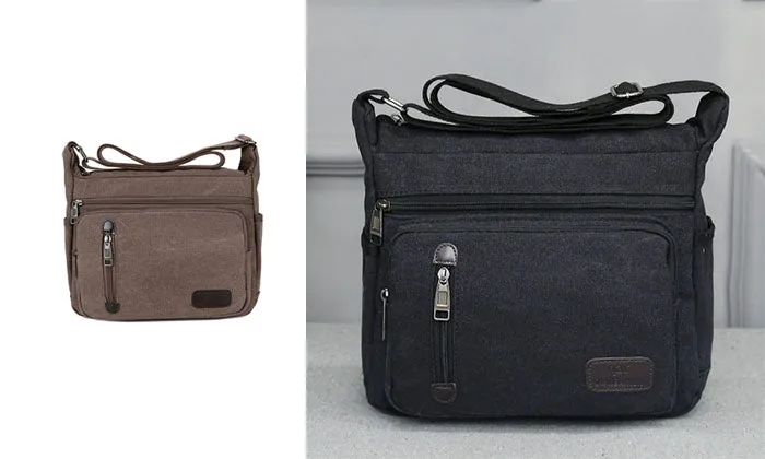 Retro Men's Single Shoulder Backpack