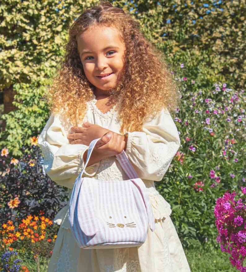 Rockahula Stripy Bunny Bucket Bag