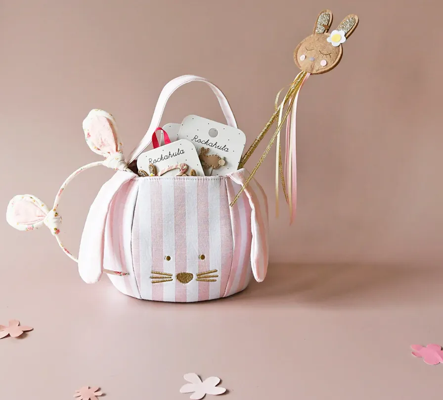 Rockahula Stripy Bunny Bucket Bag