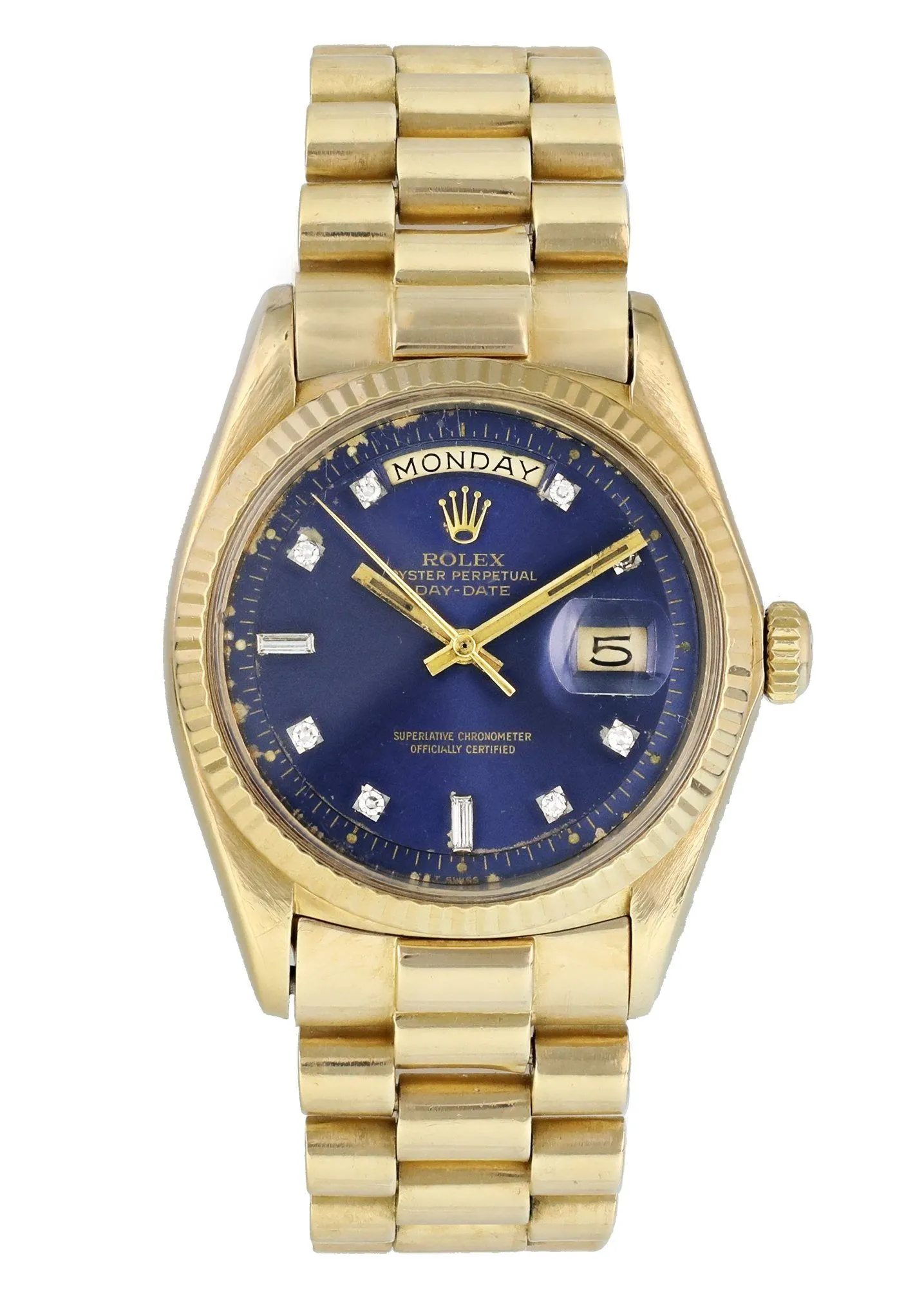 Rolex  Day Date President 1803 Yellow Gold Mens Watch