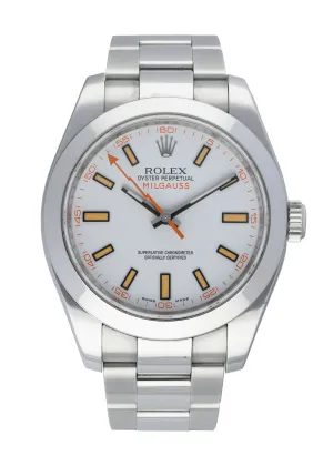 Rolex Oyster Perpetual Milgauss 116400 Mens Watch