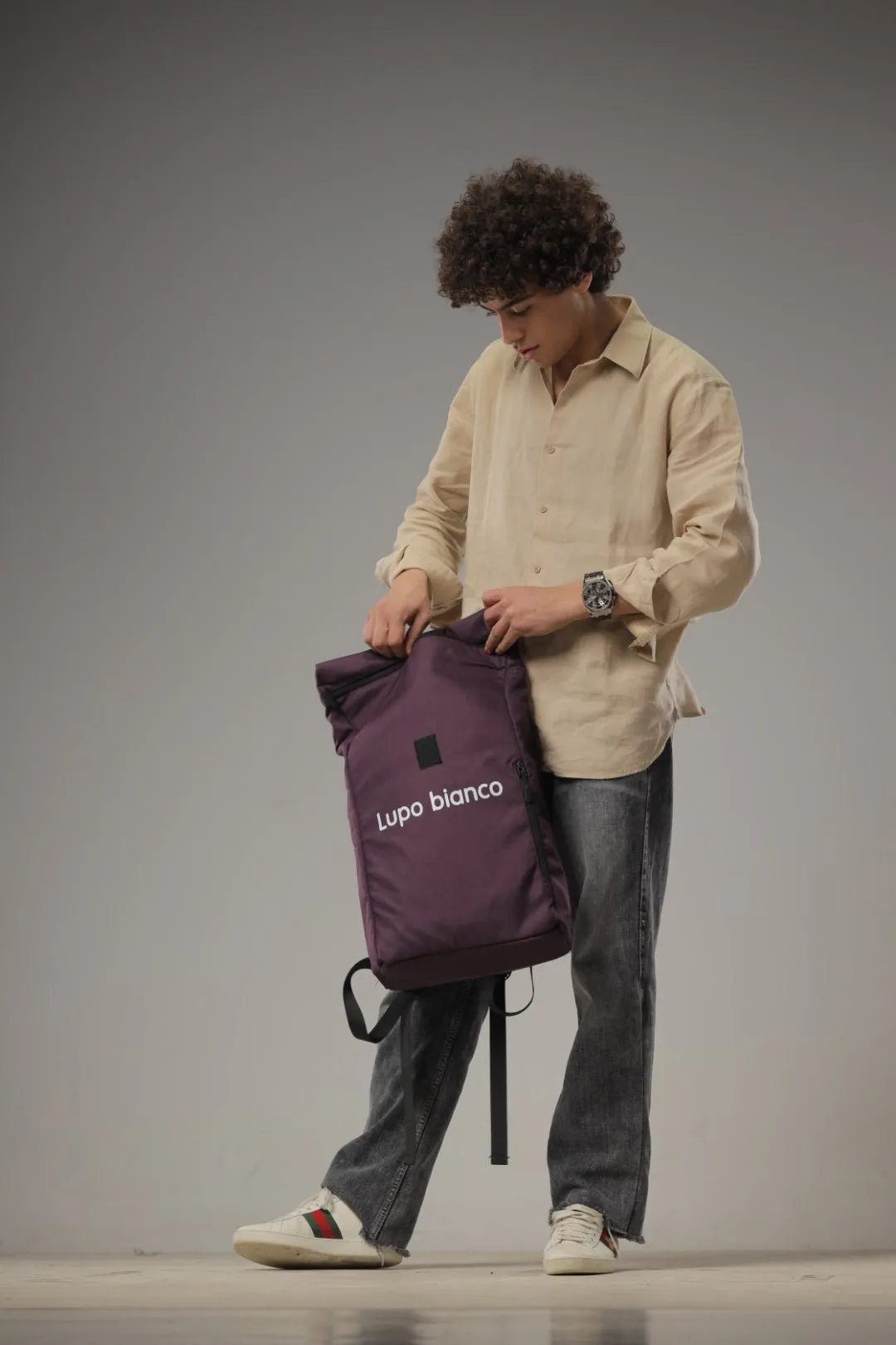 Roll-Top Backpack