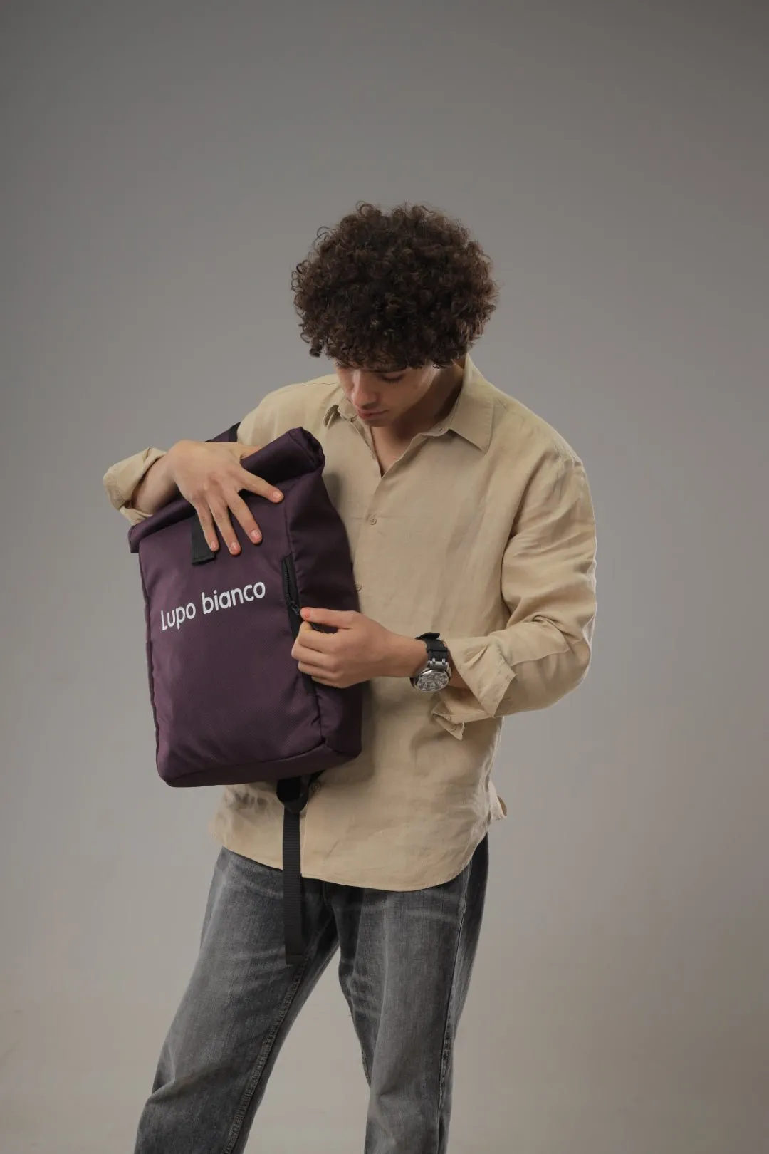 Roll-Top Backpack