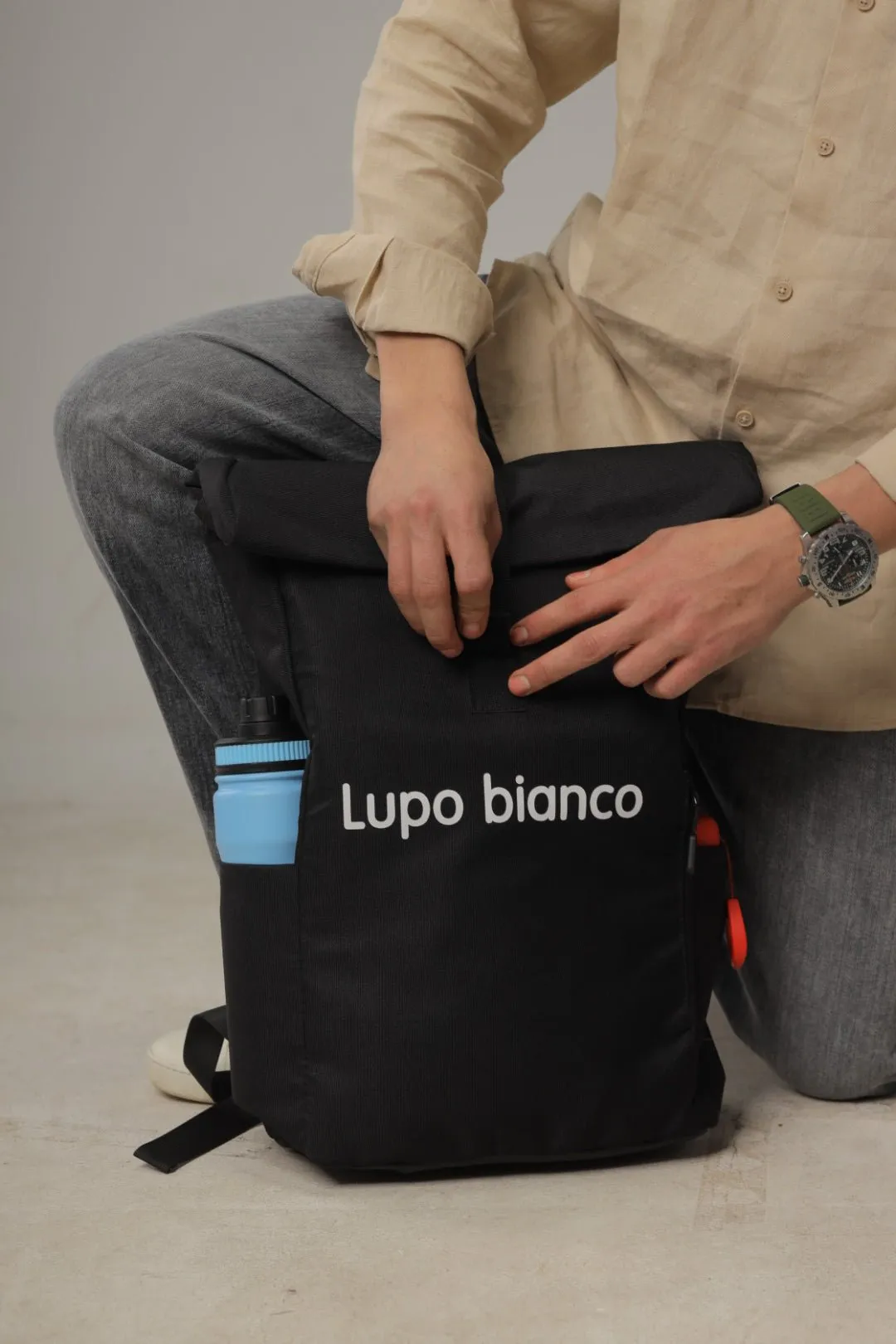 Roll-Top Backpack