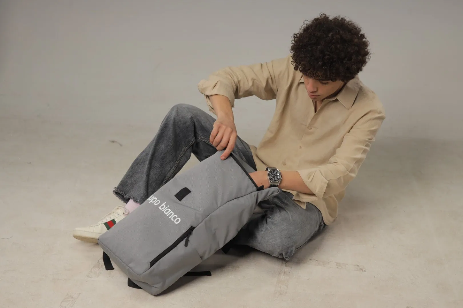 Roll-Top Backpack