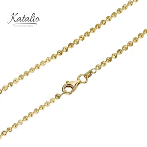 Round Geometric Chain Bracelet