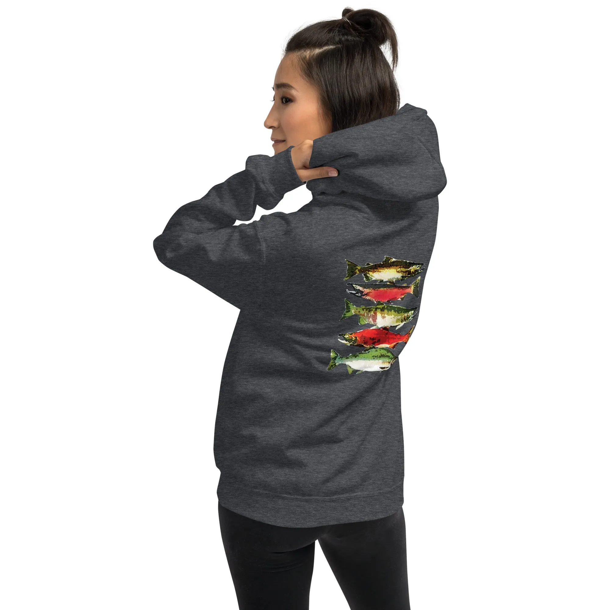 Salmon Series Color Hoodie