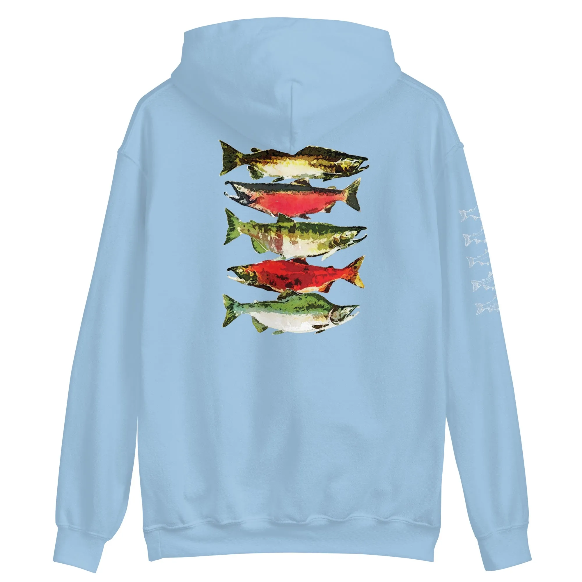 Salmon Series Color Hoodie