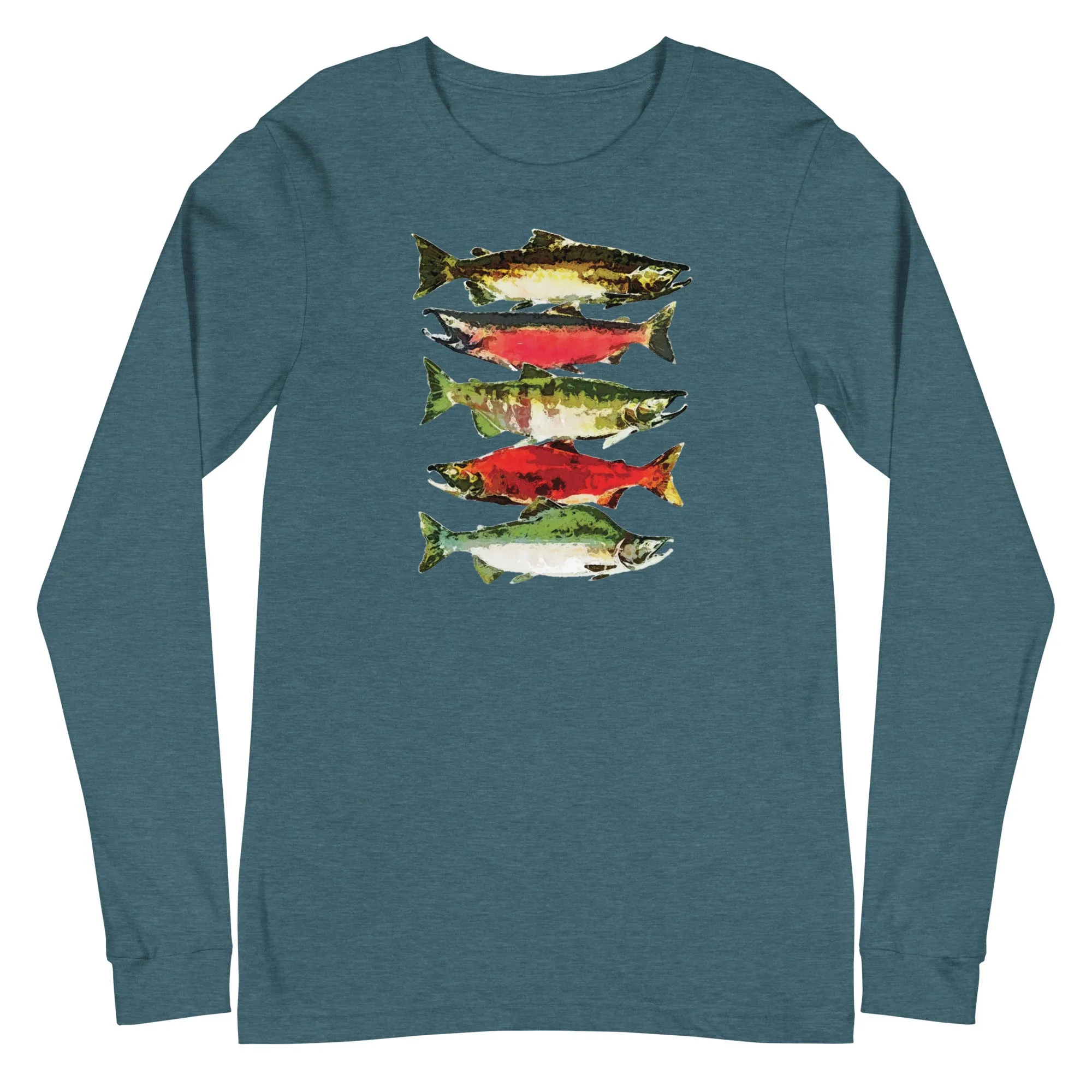 Salmon Series Color Long Sleeve