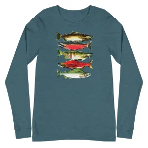 Salmon Series Color Long Sleeve