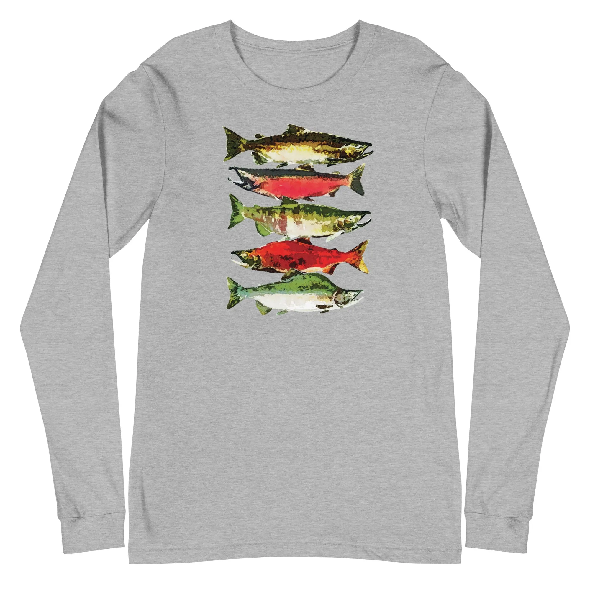 Salmon Series Color Long Sleeve