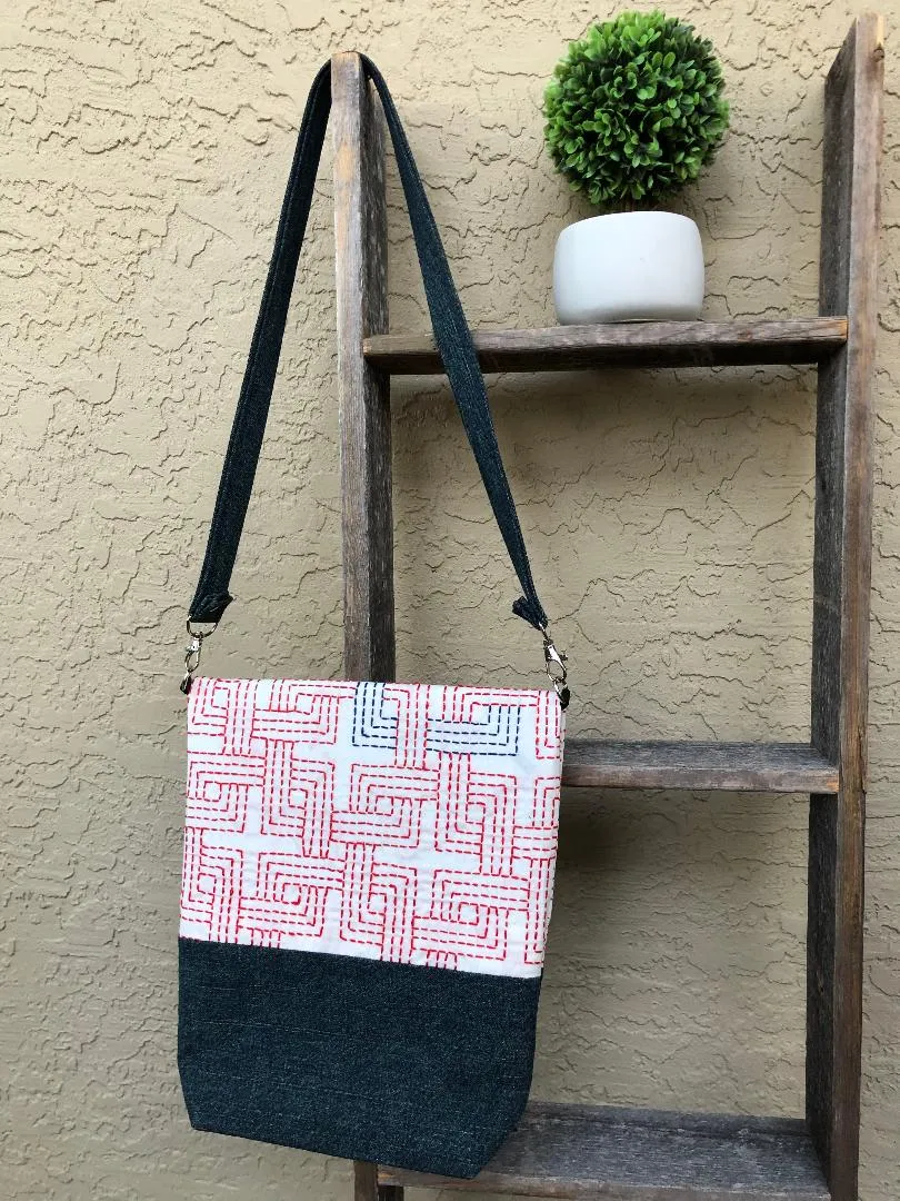 Sashiko Cotton/Denim Handbags