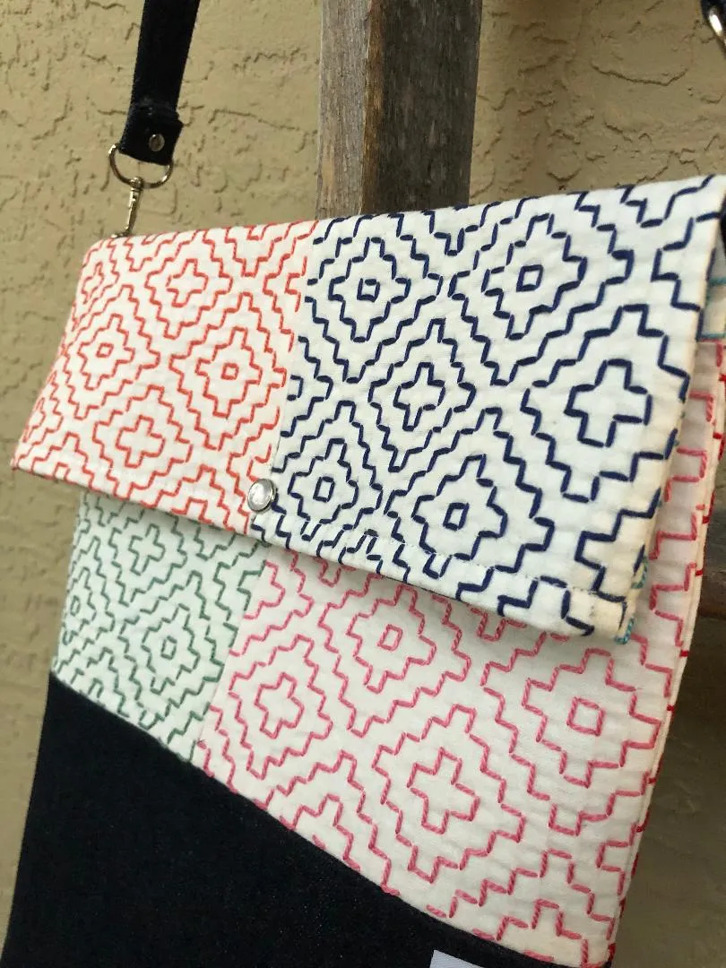 Sashiko Cotton/Denim Handbags