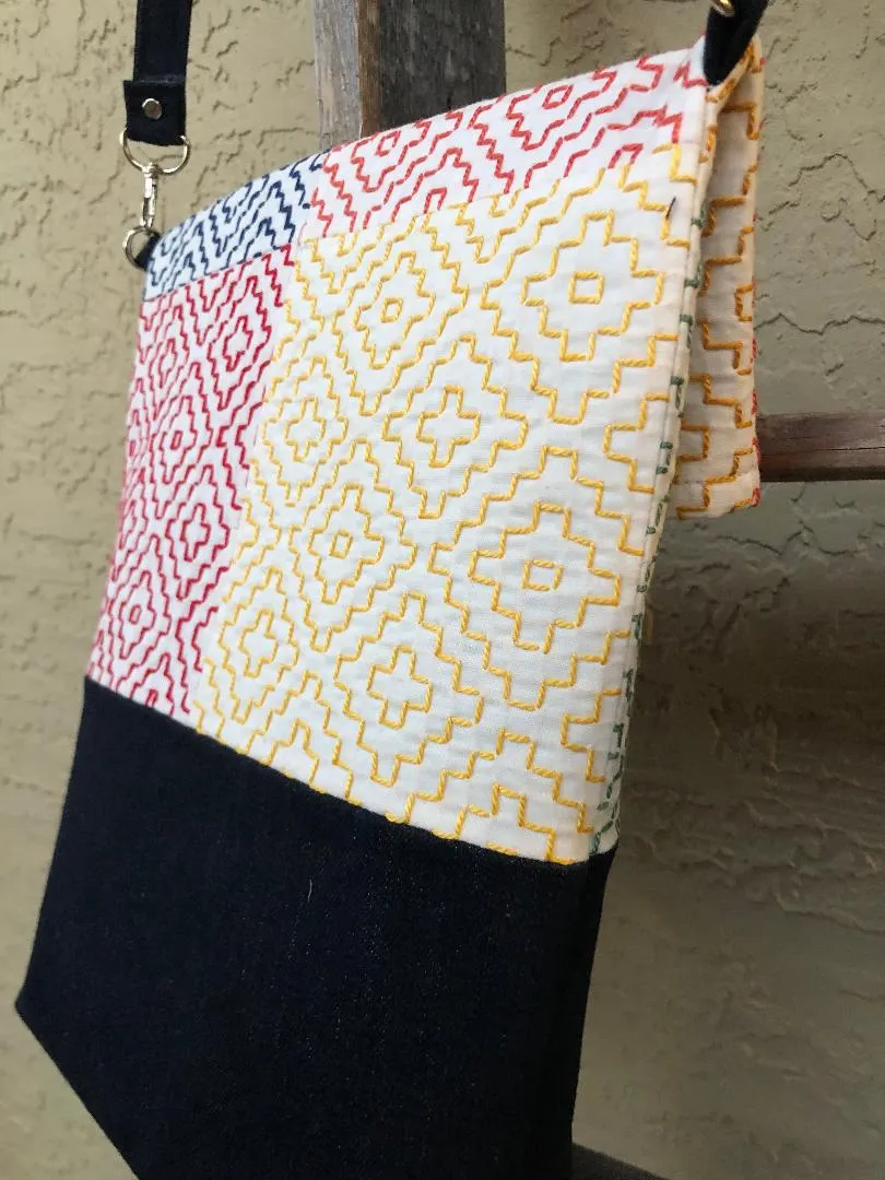 Sashiko Cotton/Denim Handbags
