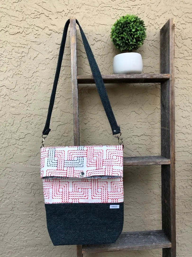 Sashiko Cotton/Denim Handbags