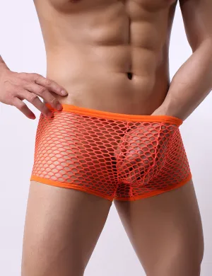 Sexy Men's Fishnet Boxer