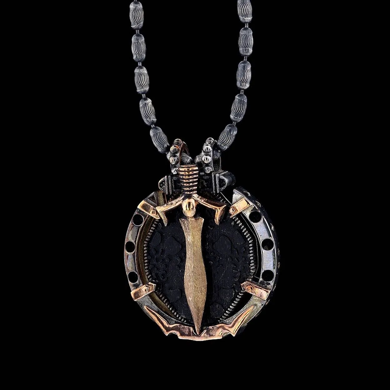 Shield And Sword Necklace