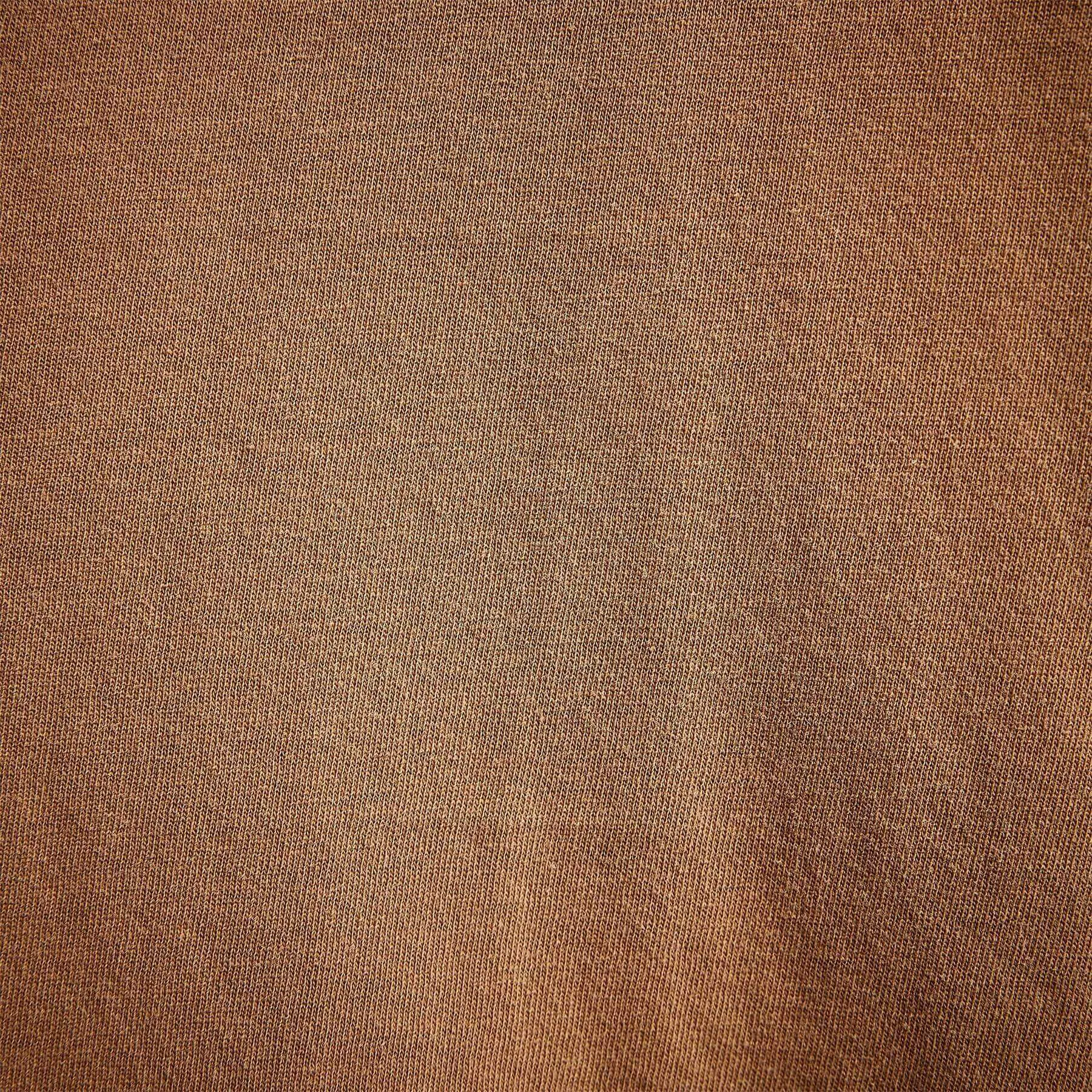 Shirttail Hem Crew - Copper Pigment