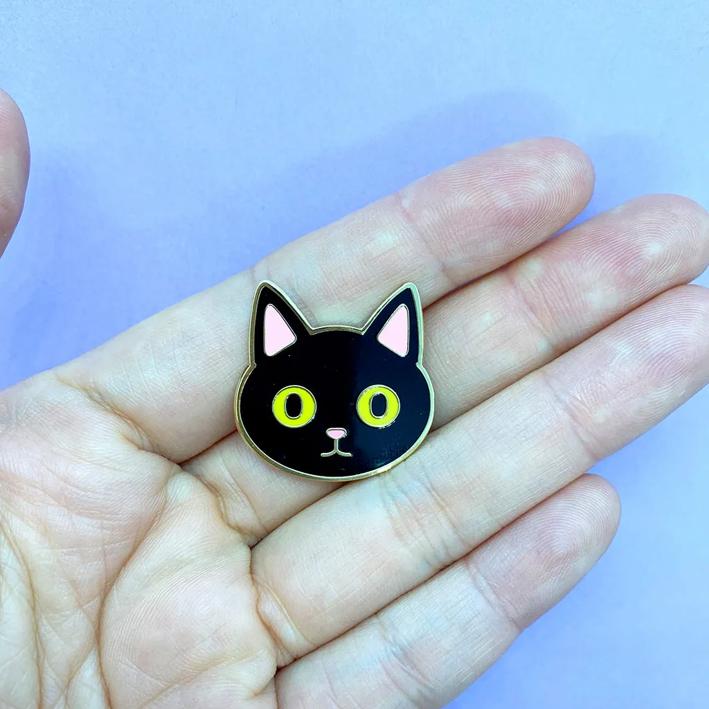Siamese Seal Point Cat Enamel Pin | Himalayan Birman British Shorthair Ragdoll