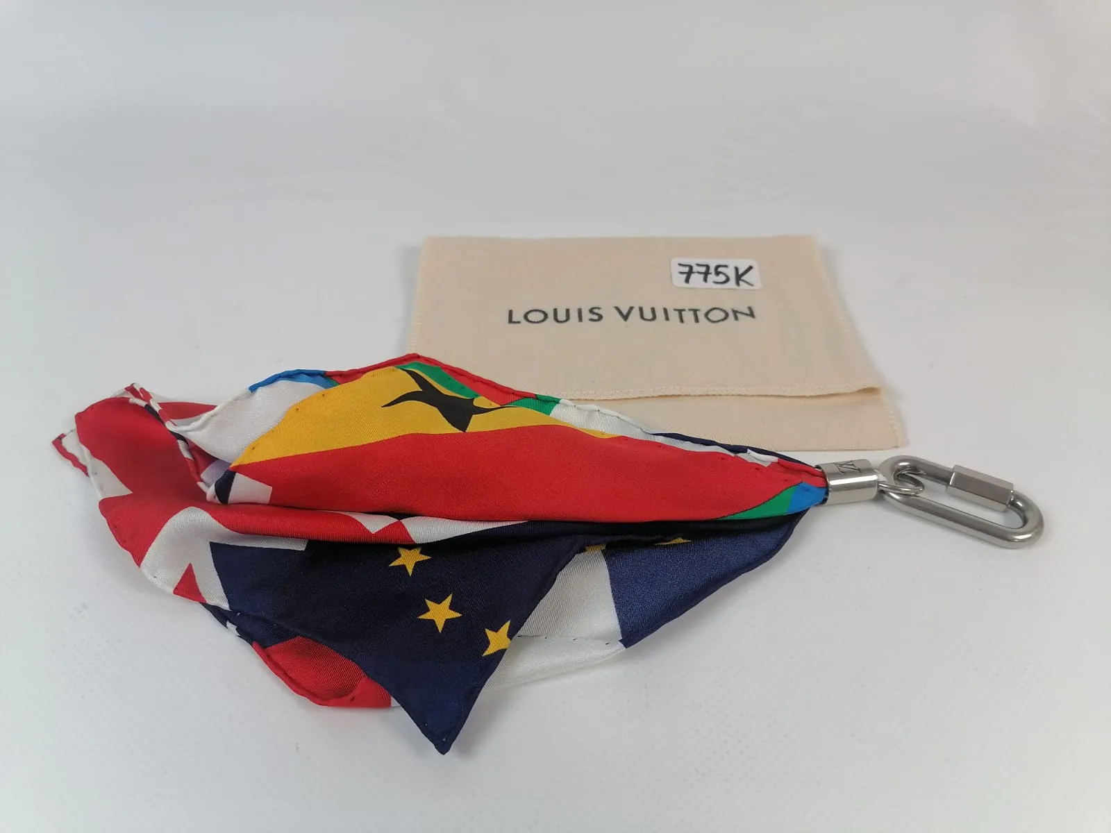 Silks Flag Bag Charm