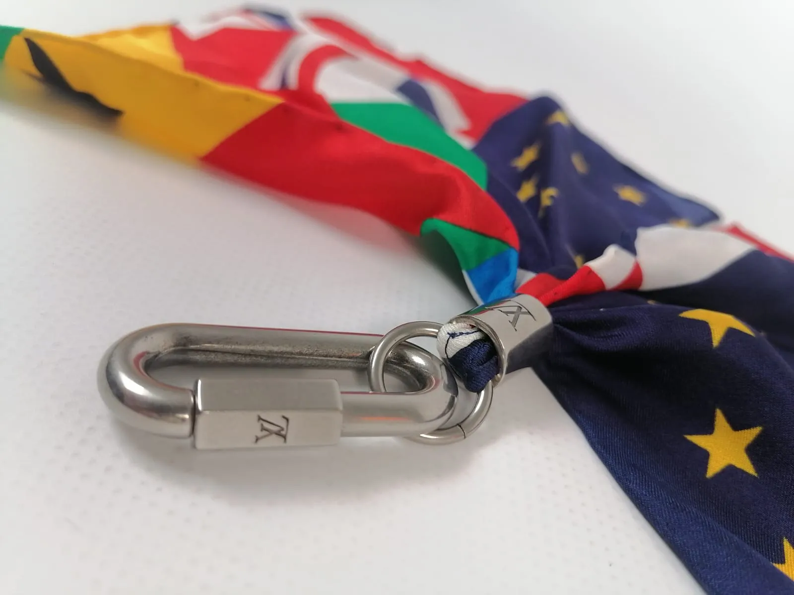 Silks Flag Bag Charm