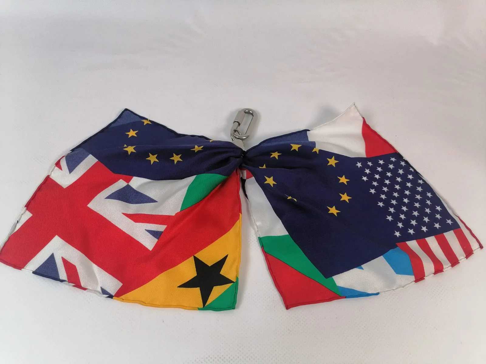 Silks Flag Bag Charm