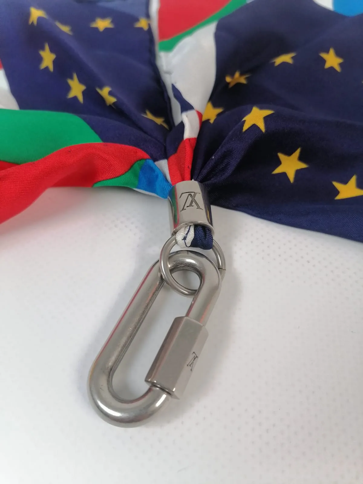 Silks Flag Bag Charm