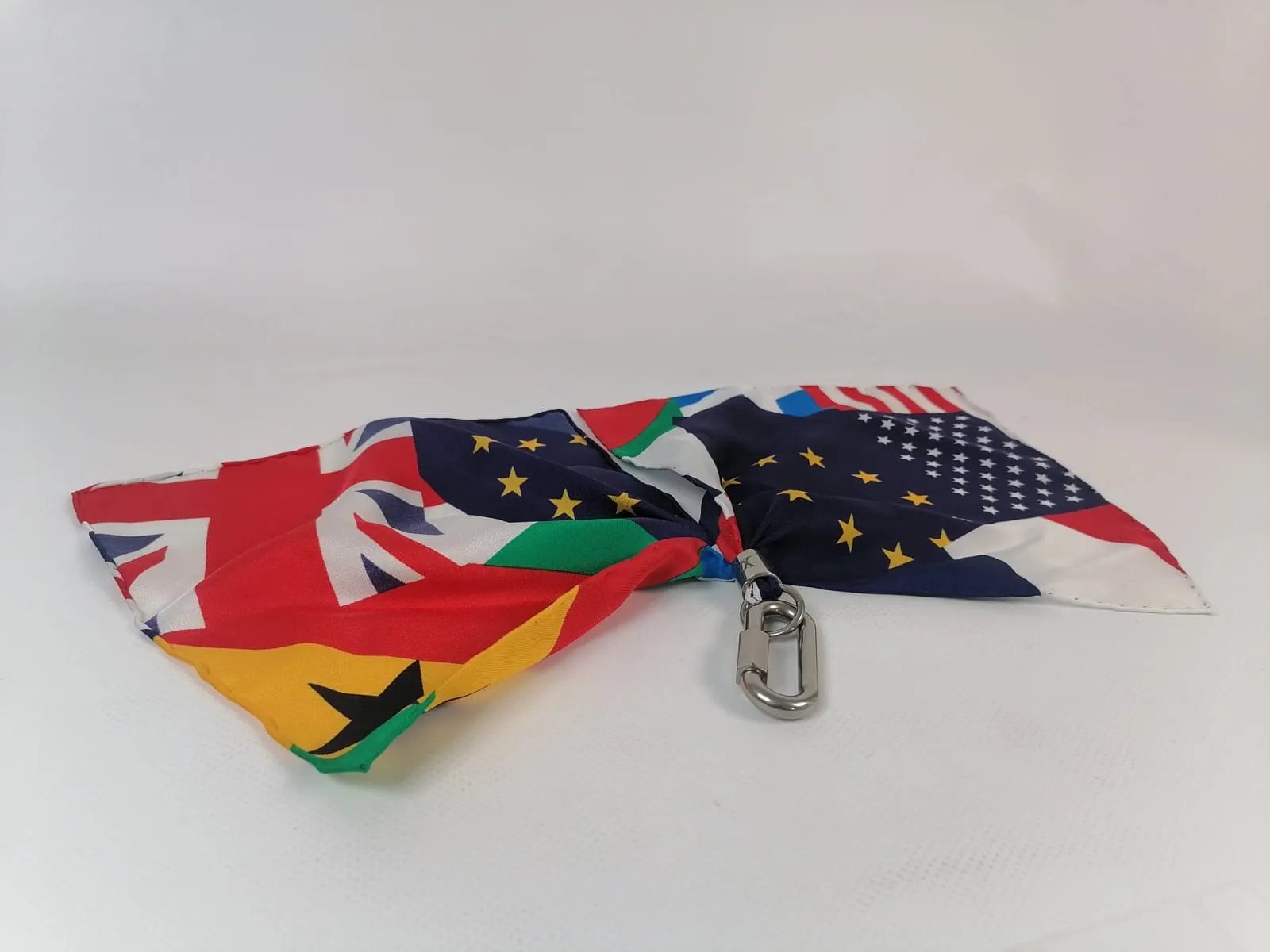 Silks Flag Bag Charm
