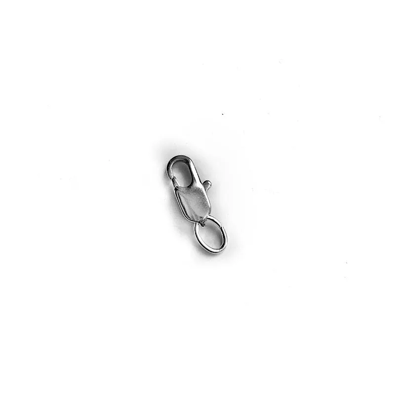 Silver Paperclip Link Chain by the Inch (#3075)